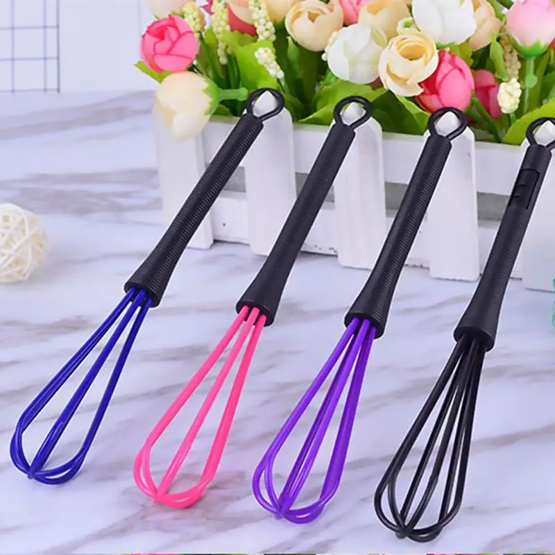 

1Pc Kitchen Egg Mixer Mini Agitator Plastic Whisk Egg Beater Stirrer Salon Dye Garde Mixer Barber Hair Care Styling Tools