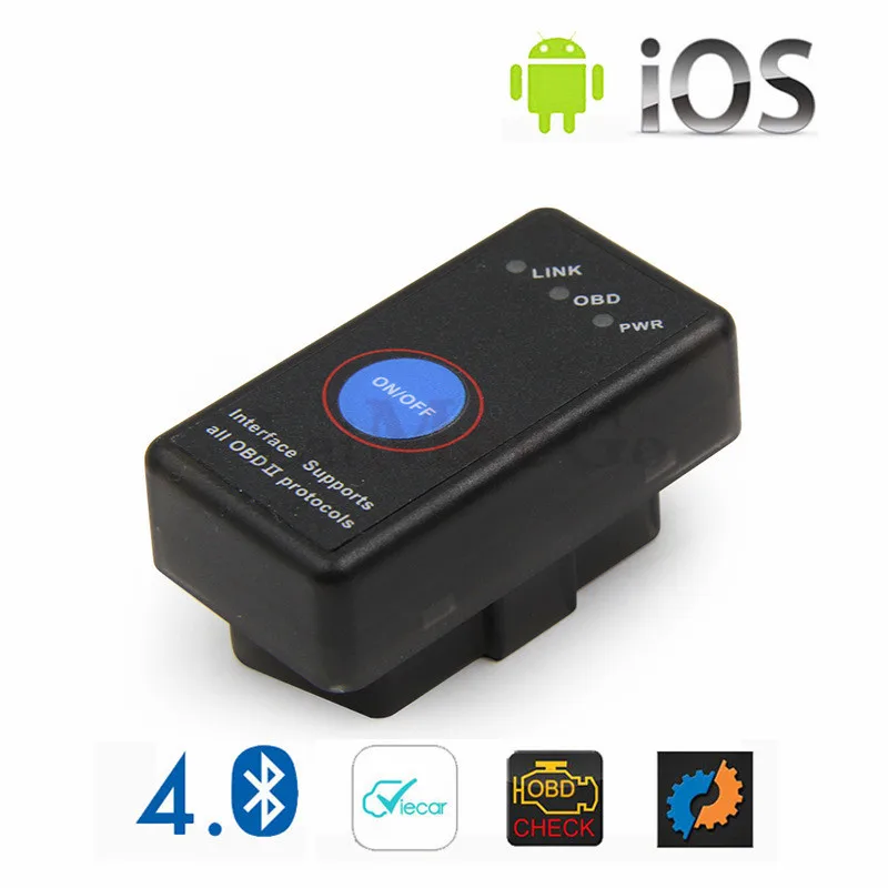 Сканер ELM 327 V1.5 PIC18F25K80 OBD2 Bluetooth для Android/IOS OBD автомобильный диагностический