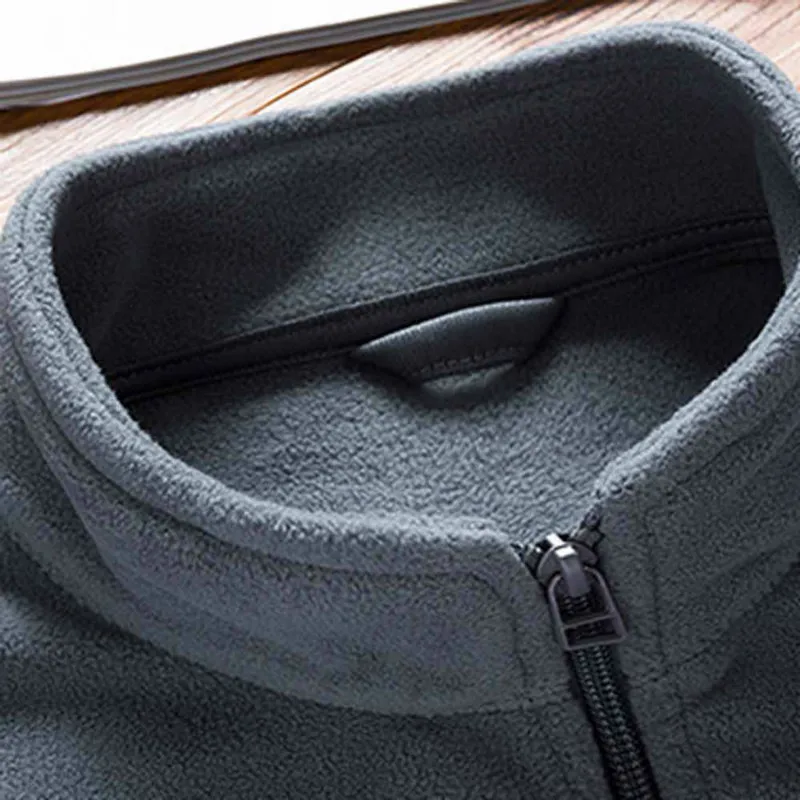 Мужская зимняя флисовая мягкая куртка размера плюс мужская для альпинизма