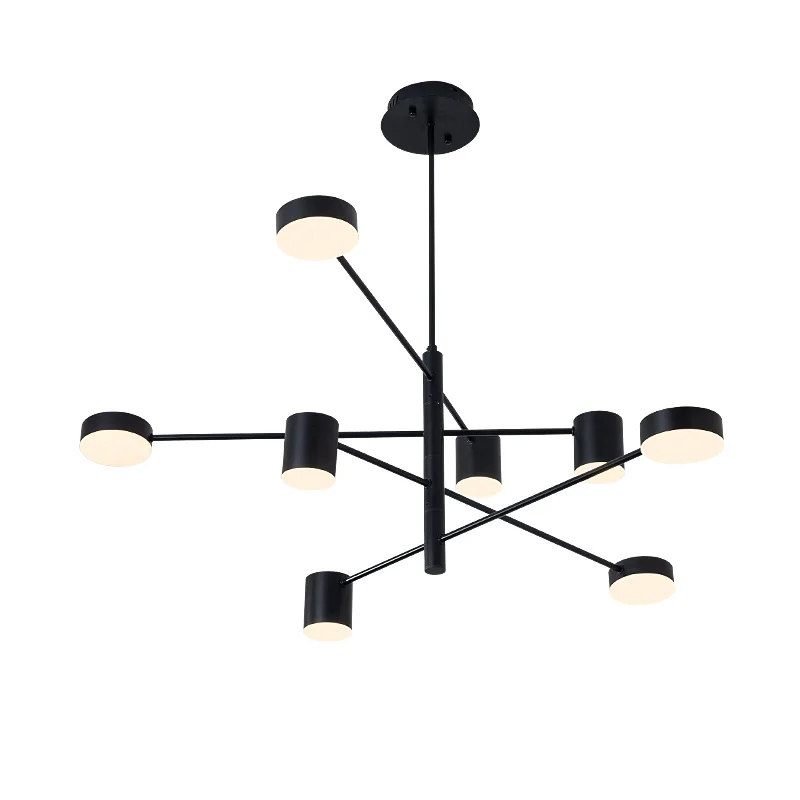 

Modern LED Pendant Lamp Chandelier For living Dining Room Kitchen hanging Lamp Hanging Lamp Luminaria Black lighting fixture