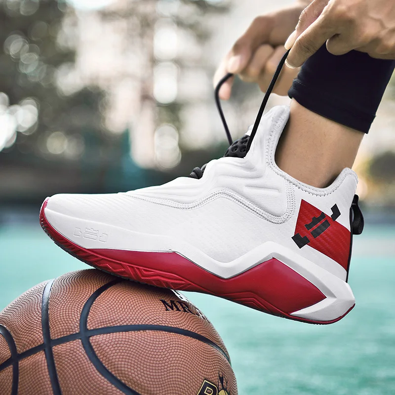 

Basketball Man Shoe Sneakersy Men's Breathable Mesh Shoes Sneakers High Top Men Fashion Sports Casual New Athletic For