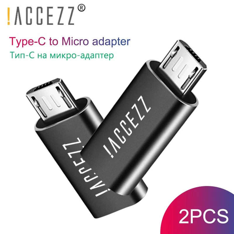 ! Адаптер ACCEZZ Micro USB для Samsung Galaxy S6 S7 Huawei Xiaomi Redmi 4X Note 5 OTG Android|Переходники и адаптеры| |