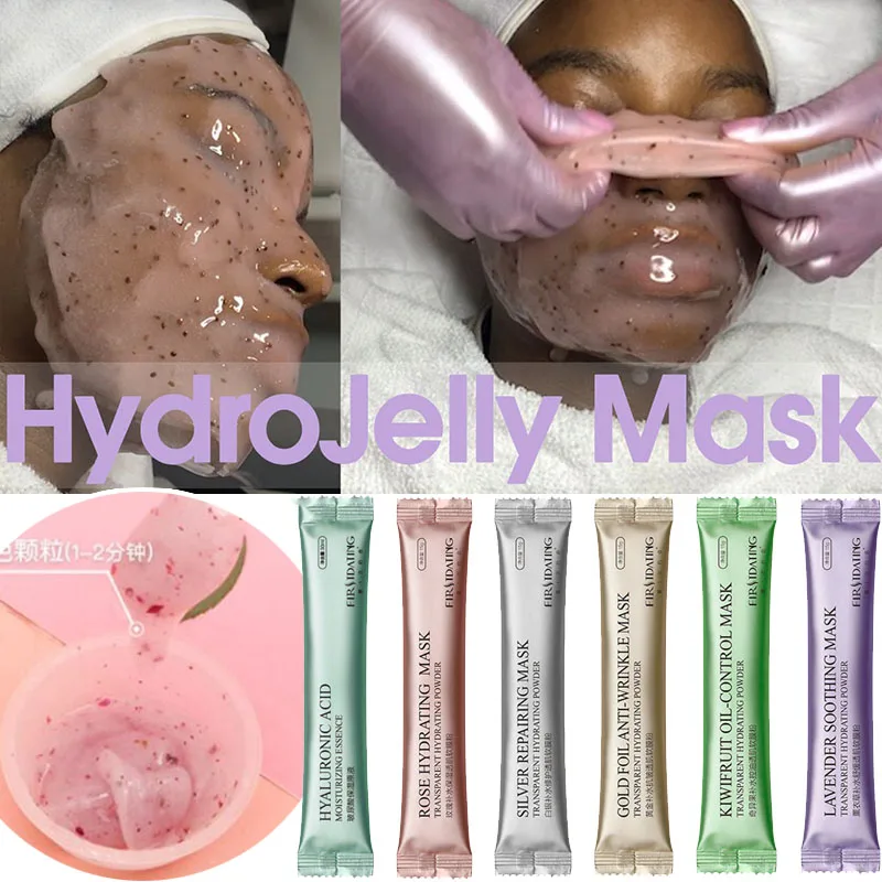 Hydrojelly маска коллагена розовое гиалуроновой кислоты мягкой Порошковая для лица