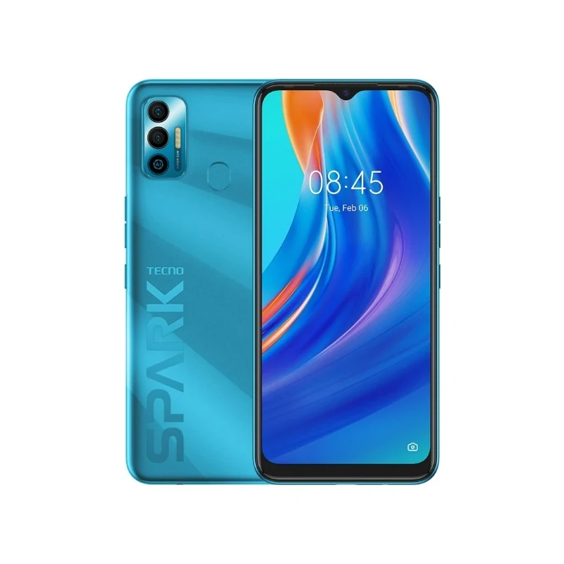 Сотовый телефон Tecno Spark 7 2/32Gb Morpheus Blue | Мобильные телефоны и аксессуары