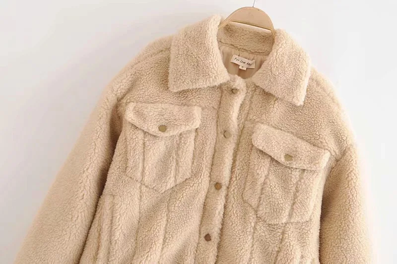 Осенне-зимнее пальто женское повседневное винтажное Свободное пальто-бомбер из