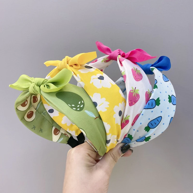 Girls Lovely Bow Rabbit Ears Headbands Sweet Kids Hair Accessories Children Polka Dot Fruit Floral Print Hair Hoop Colorful
Girls Lovely Bow Rabbit Ears Headbands Sweet Kids Hair Accessories Children Polka Dot Fruit Floral Print Hair Hoop Colorful