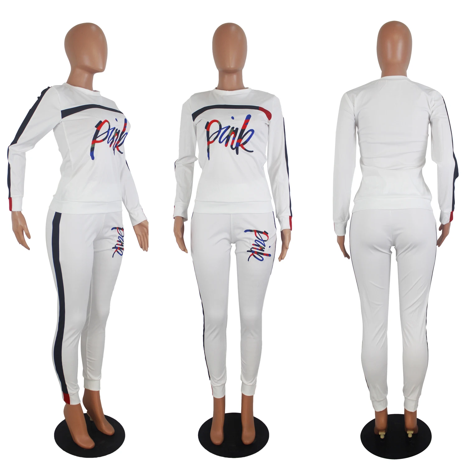 2 шт. женский спортивный костюм набор дамы 2020 новый бренд осень длинный рукав