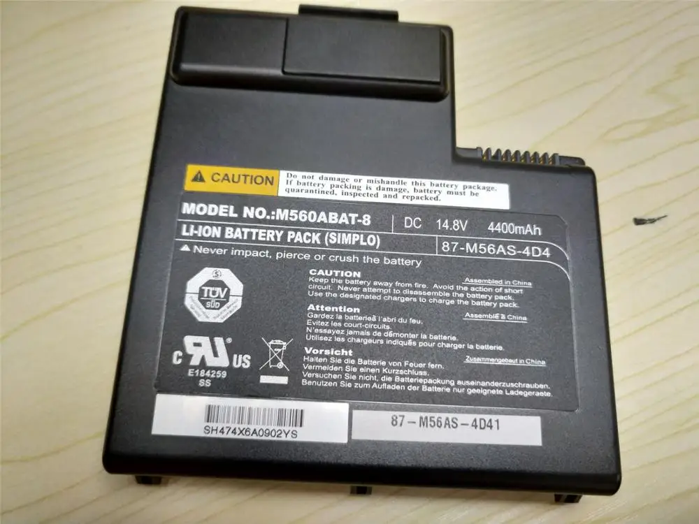 Аккумулятор для ноутбука 87 M56AS 4D4 Clevo M560 M570TU|battery for fujitsu|battery fujitsufujitsu battery |