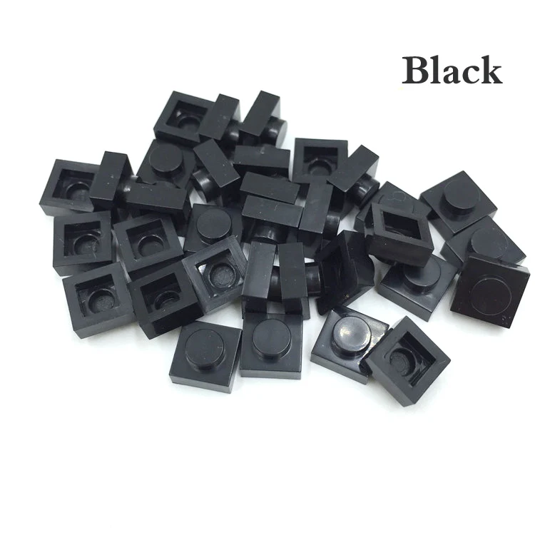 

2021 New Building Block Plate 1X1 MOC Parts Compatible 3024 Base Brick Pixel Painting QR Code Small Particles Blocks 560pcs/lot