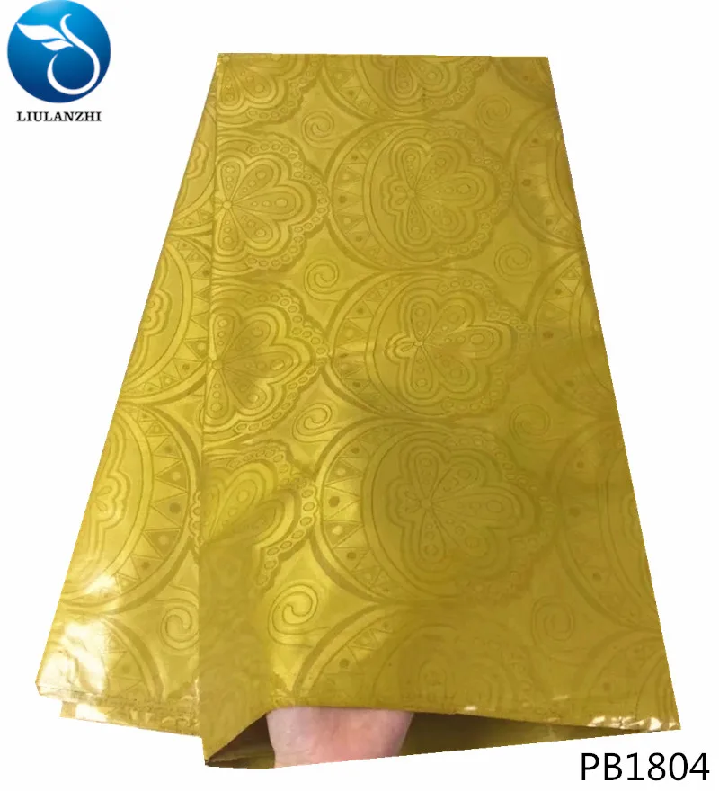 Африканская богатая ткань LIULANZHI африканская базиновая фиолетовый базин богатый