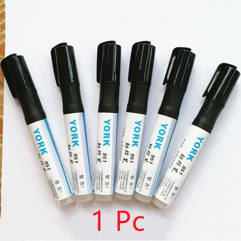 1 Pc 951 10 мл 13 см паяльная канифоль флюсовая ручка низкопрочная нечистая для Kester паяльная солнечная панель DIY панель питания Горячая Распродажа дешевая цена - Цвет: 1 Pc