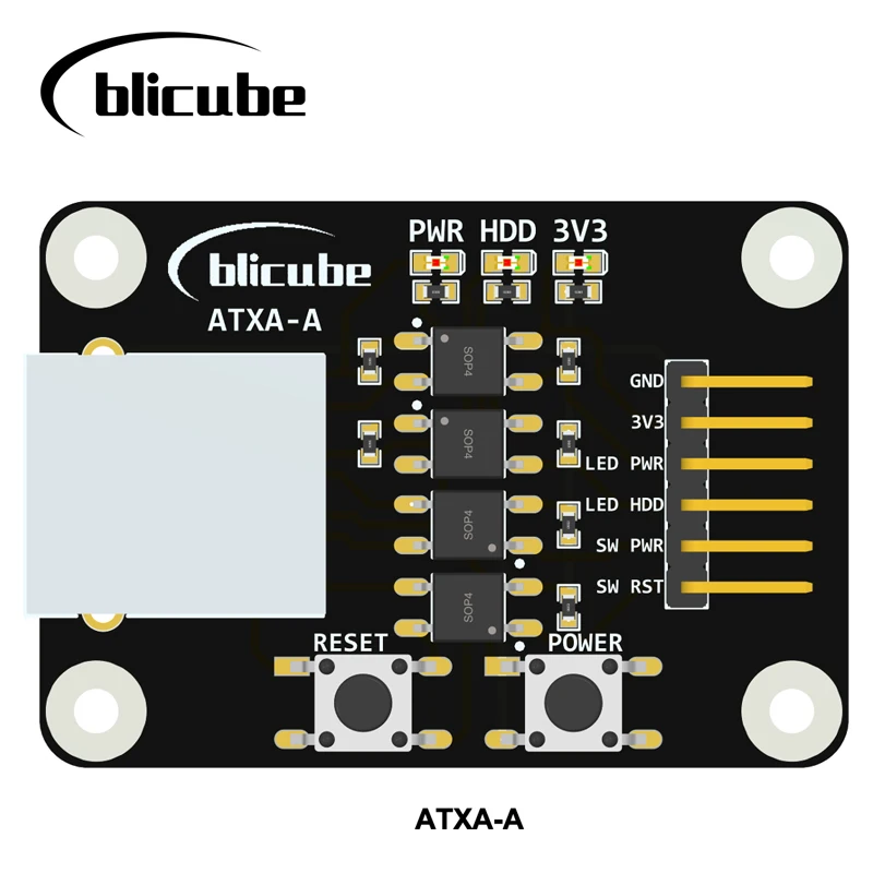 ATX Adapter Board for BliKVM and PiKVM 