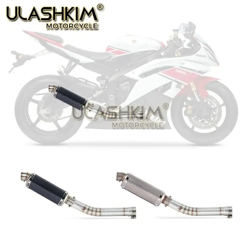 Мотоцикл Полная система глушитель Escape средняя связь контактная труба для Yamaha YZF R6