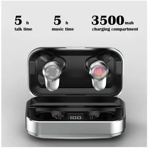 

YHY NEW 2020 bluetooth earphone new earphone tws A6 pro wireless headphones sport earbuds with charge box 3500 mAh super bass