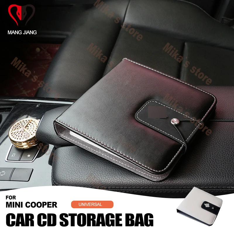 Universal High Quality CD Sunshade Storage Bag For MINI COOPER Car Styling Countryman R50 R53 R55 R56 F55 F56 F54 F60 AUTO | Автомобили и