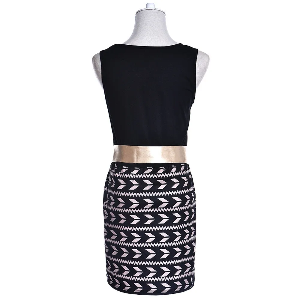 

2021 Summer Sleeveless Bandage Dress Short Print Dress Women Sexy Sleeveless Bodycon Club Nude Celebrity Evening Party Dresses