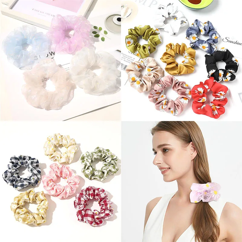 Сетчатая вышитая заколка для волос милая веревка девочек повязка на голову