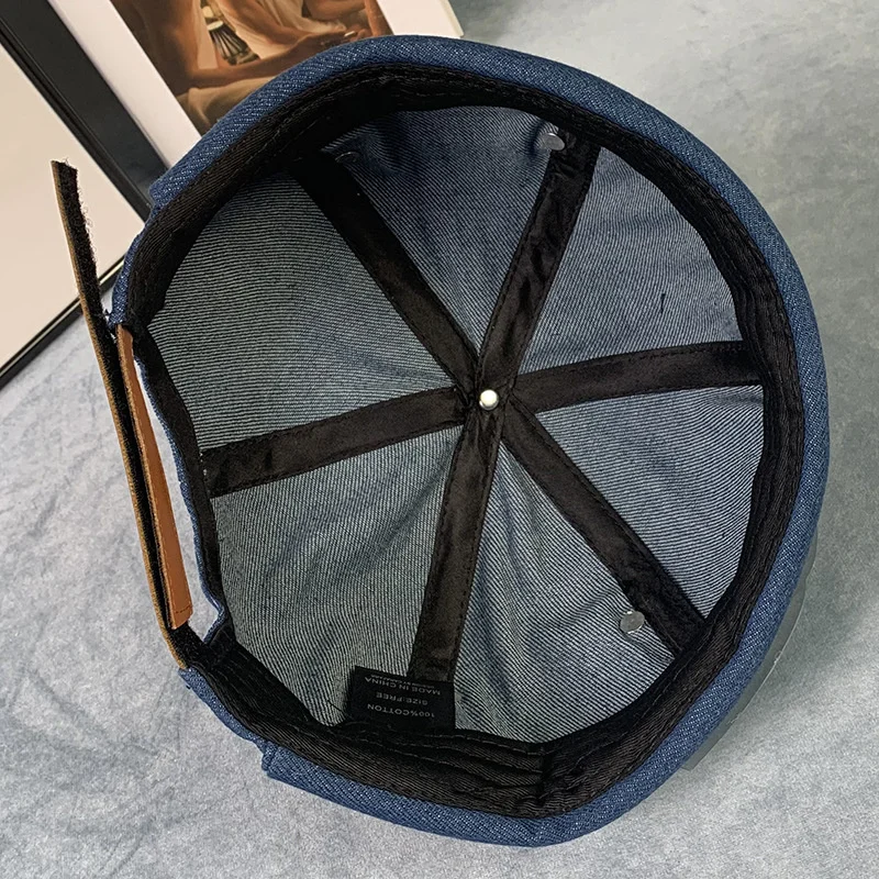 

Autumn Winter Men's Beanies Cotton Boys Men Skullies Beanie Landlord Hat Melon Caps Fashion Street Hat Wear Sailor Hat For Men