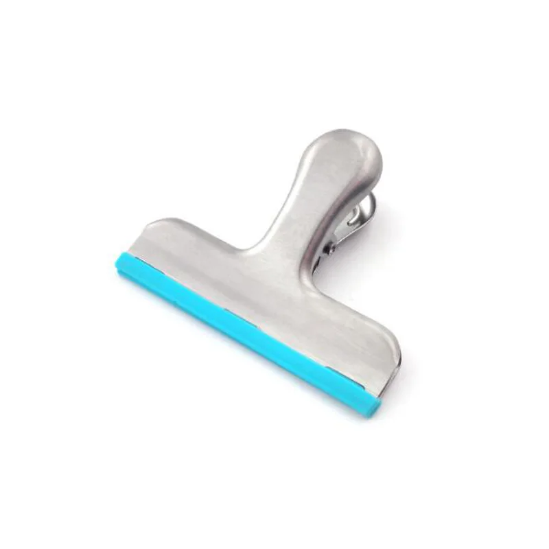 100pcs Household Food Snack Storage Seal Sealing Bag Clips Sealer Clamp Stainless Steel Kitchen | Дом и сад