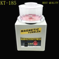 manufacturer kt 185 magnetic tumbler jewelry polisher finisher finishing machine magnetic polishing machine ac 110v220v