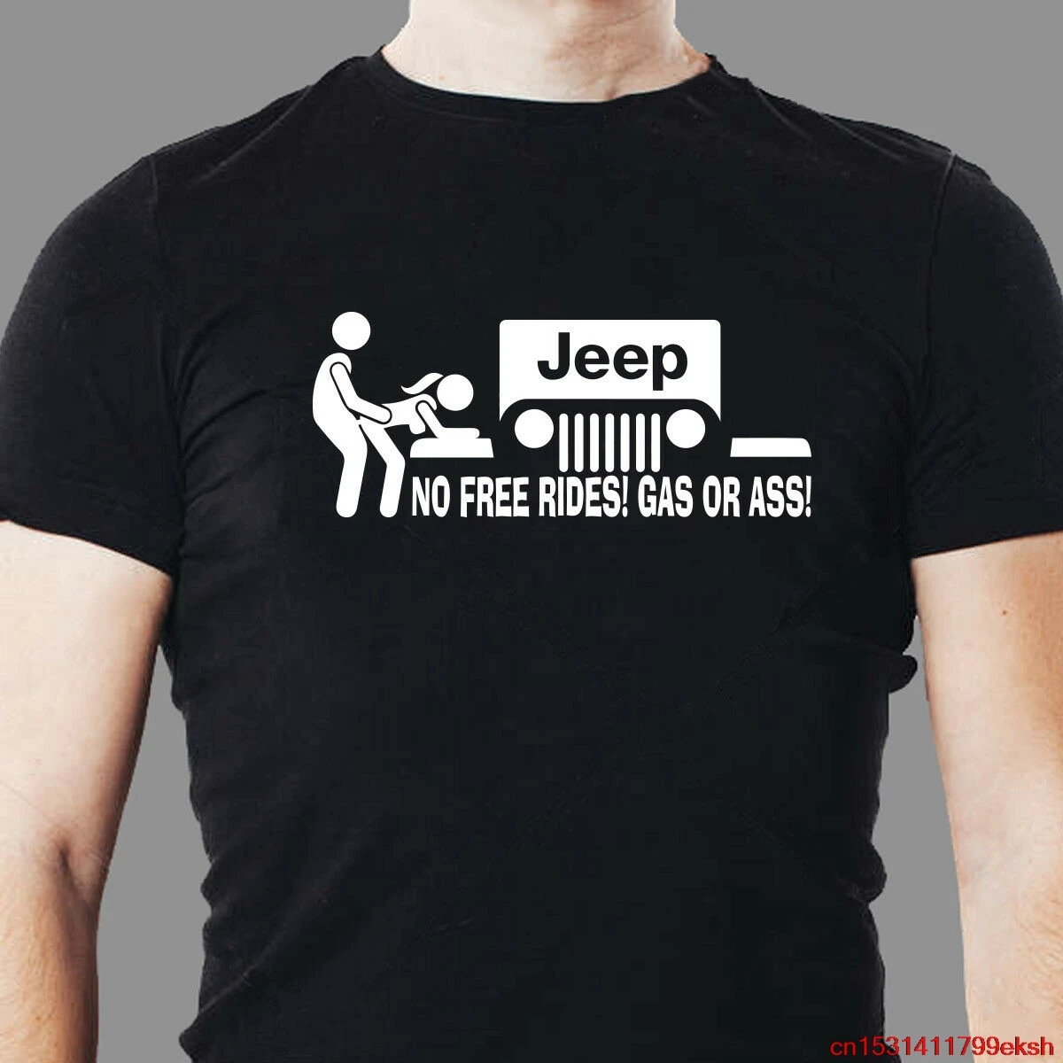Джи p &quotNo Free Rides&quot газ или Ass 4x4 грузовик Для мужчин футболка с короткими рукавами