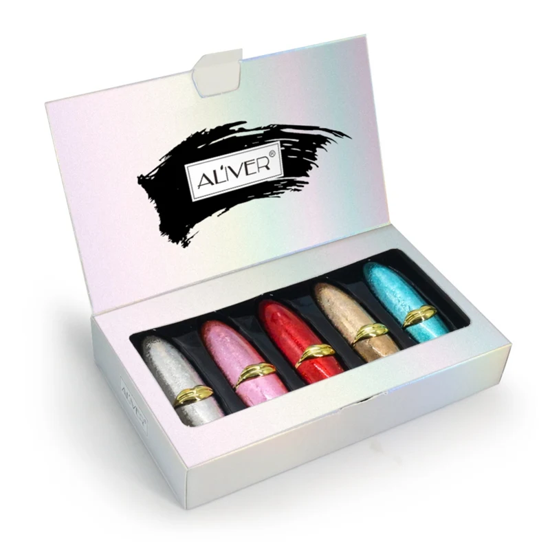 5 шт./лот матовая помада макияж водостойкий питательный бархатная губная красный