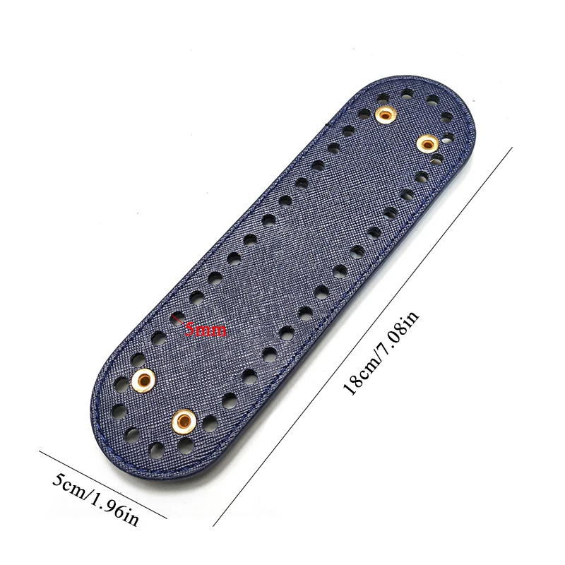 Высококачественная мини-сумка для вязания низ из искусственной кожи с