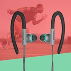 Спортивные проводные наушники с заушником 3,5 мм, гарнитура для фитнеса, Mp3, наушники для бега, музыкальные наушники для Sony, Samsung