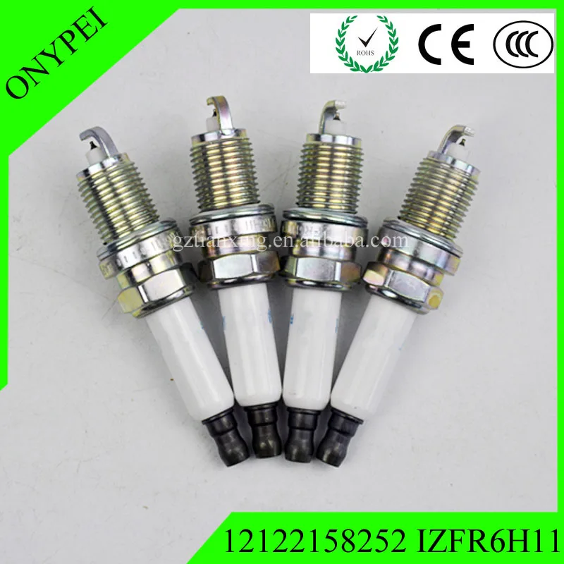 Свечи зажигания 12122158252 IZFR6H11 для BMW E87 120i N46 550 650 750 X5|Свечи и запальные свечи| |