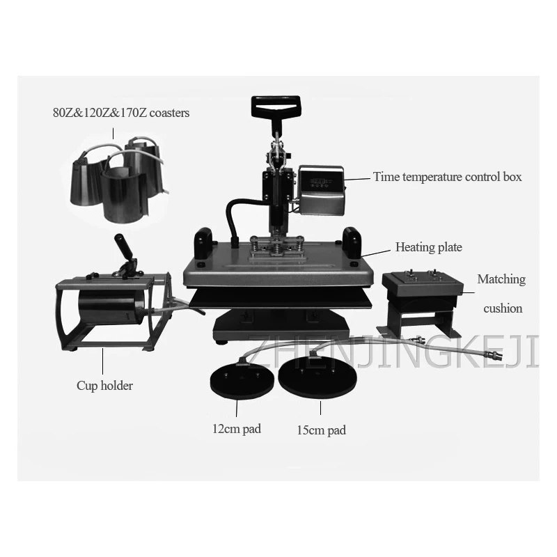 Многофункциональная машина для передачи тепла восемь в одном интегрированная