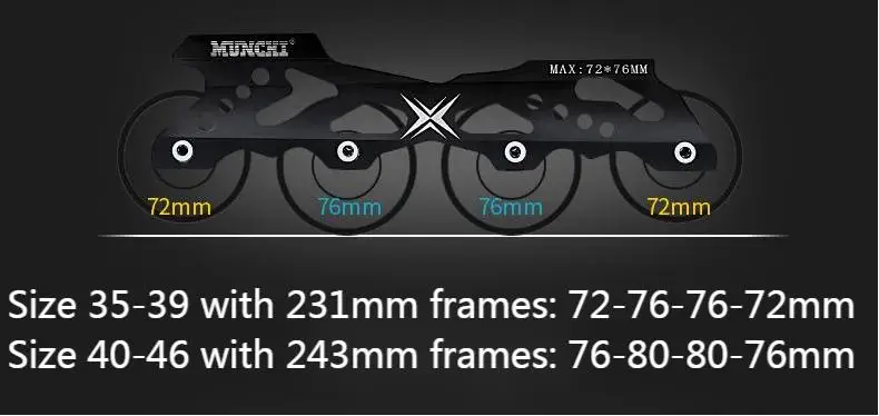 

Inline Skates Men Women Professional Slalom Adult Roller Skating Shoes Sliding Free Skate Patins Size 35-46