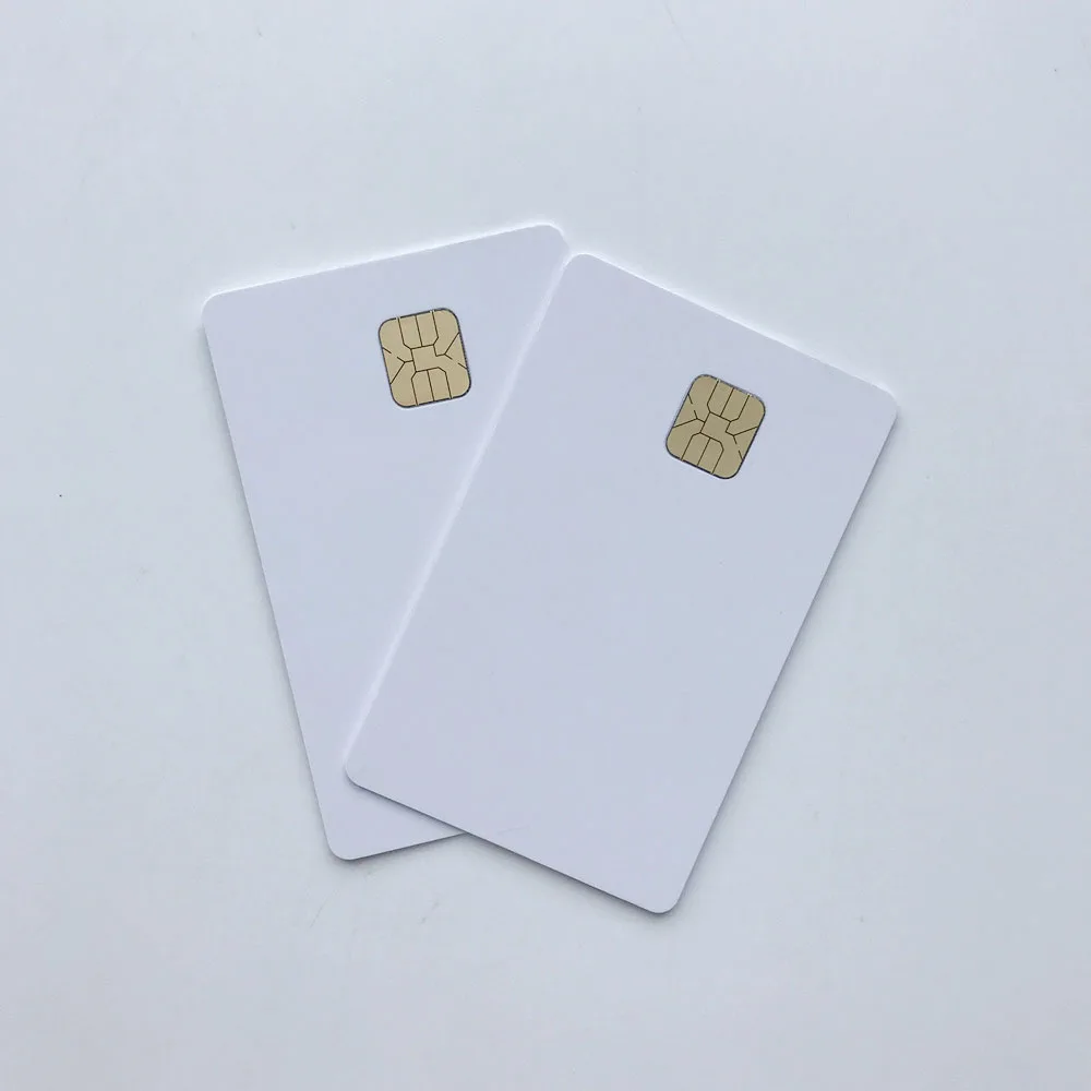 2000 шт./лот печатная заготовка ПВХ Smart IC карта с чипом Sle/FM4428 для струйного принтера