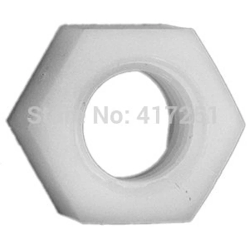 

1 piece M5 Full Nylon Hex Nuts Plastic Hex Nuts Fasteners