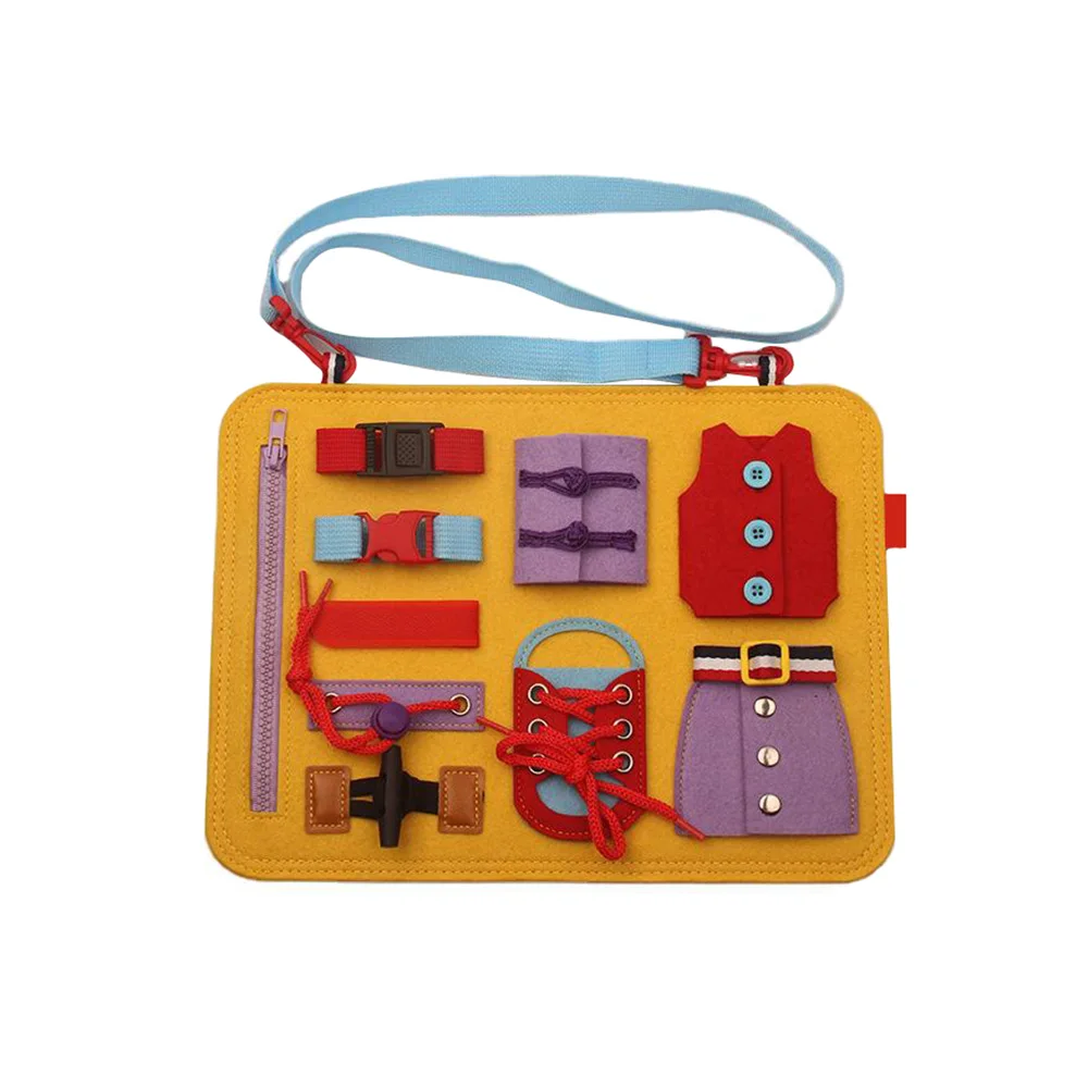 

Montessori Toy Essential Educational Sensory Board For Toddlers Ntelligence Development Educational Preschool Kids Sensory Toy