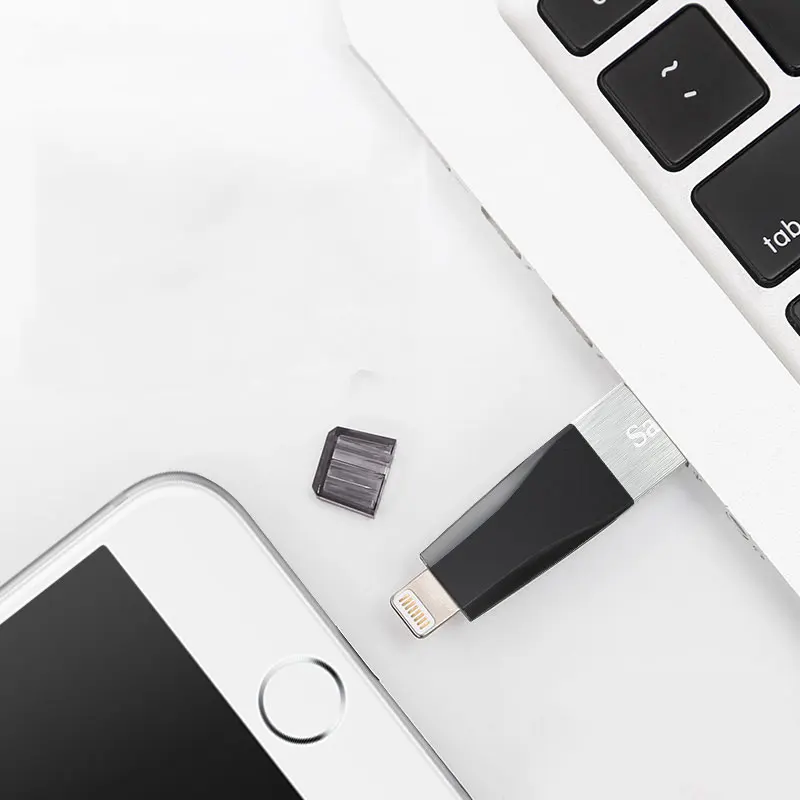SanDisk OTG USB флеш-накопитель USB3.0 HD карта памяти для iPhone/iPad/iPod/PC 32GB 64GB 128GB 256GB |