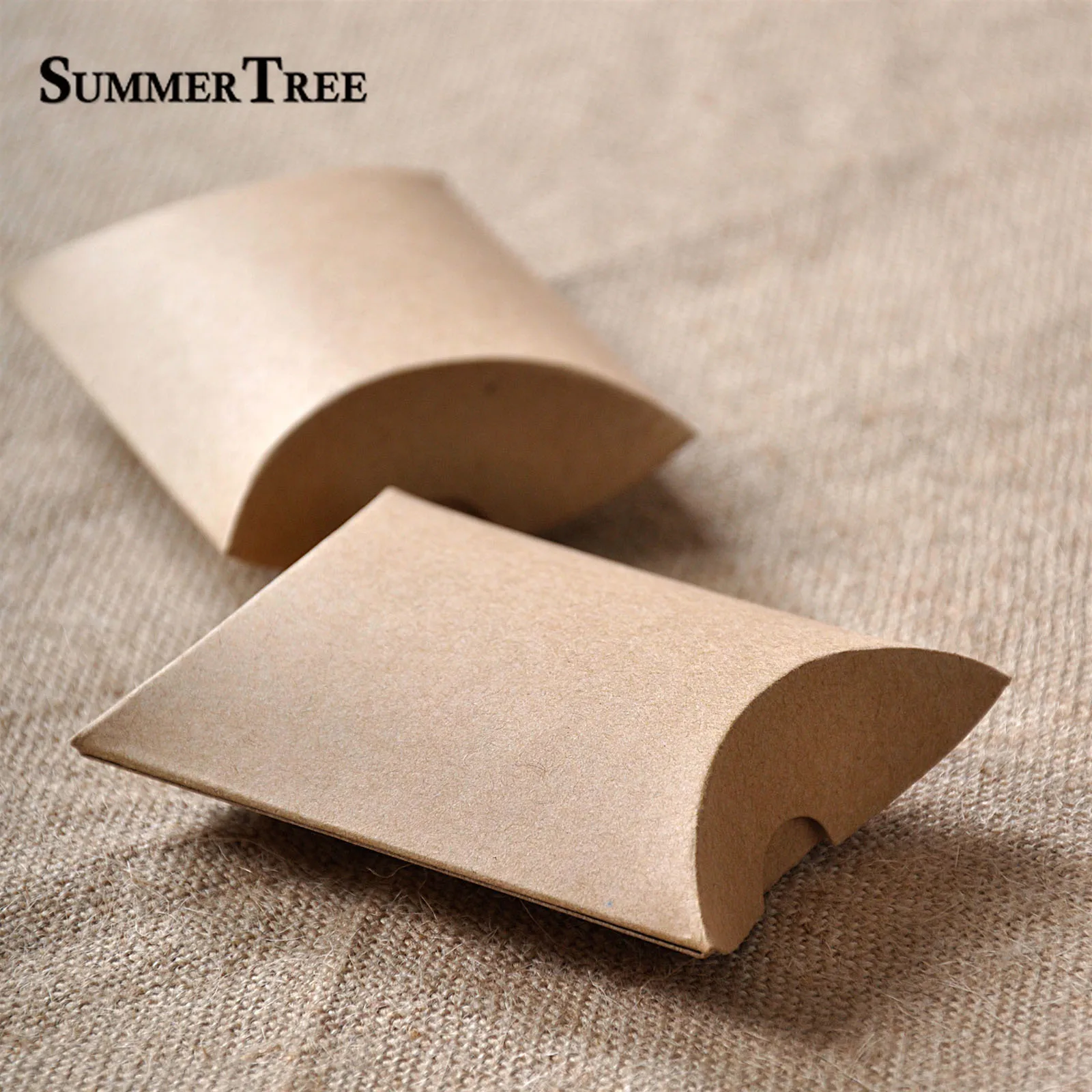 Подушки конфетные коробки Золотой Розовый Белый Черный Серебряный Крафт