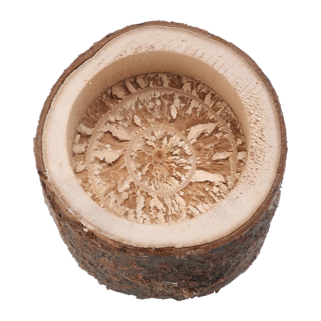 Винтажный деревянный подсвечник для ветки дерева Деревянный светильник чая