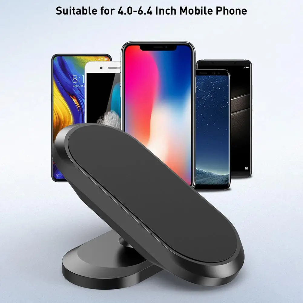 Магнитный автомобильный держатель для телефона универсальный подставка iPhone Samsung