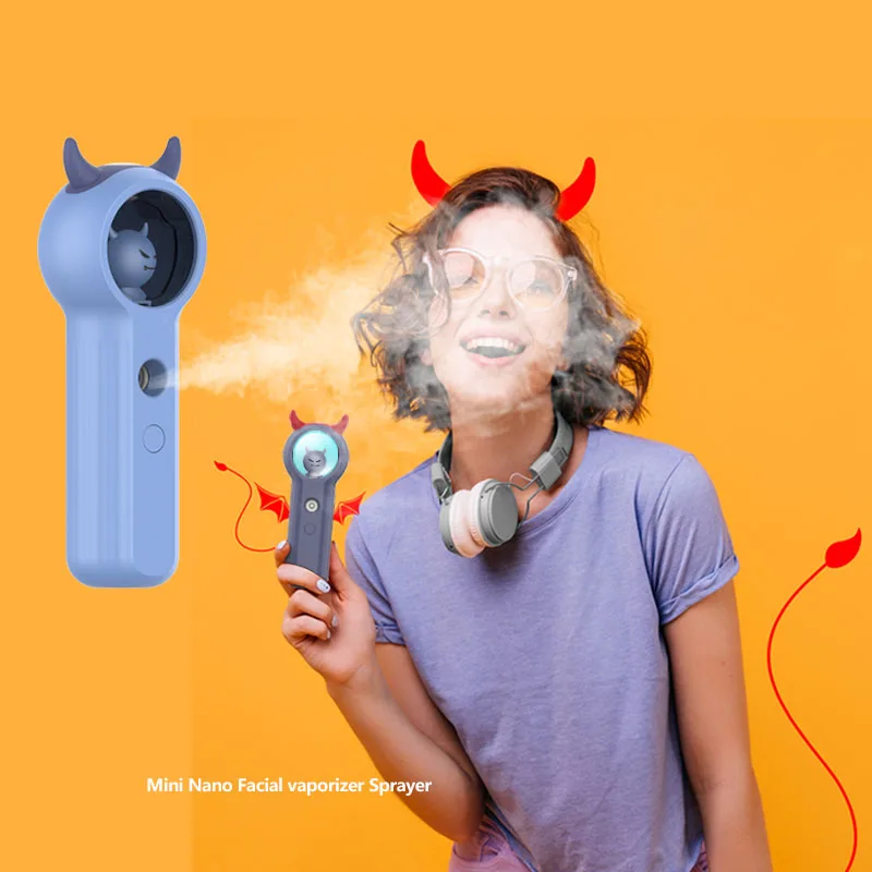 Мини испаритель для лица распылитель тумана USB спа аппарат отпариватель одежды