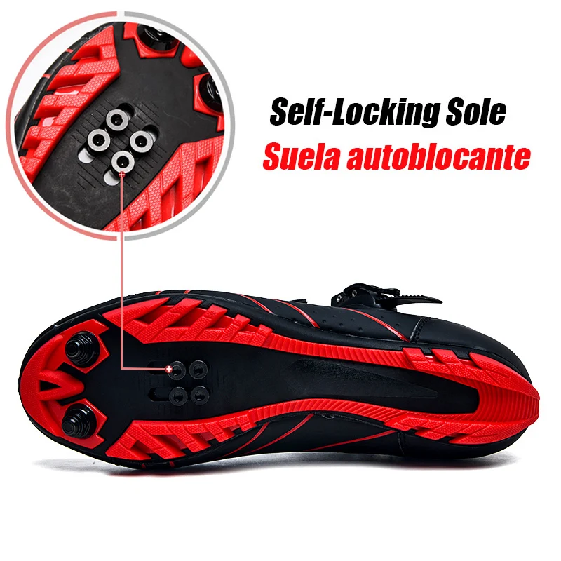 

Professional Cycling Sneakers MTB Shoes Men Women Outdoor Self-locking Mountain Bicycle Shoes Racing Sneakers Road Bike Shoes
