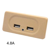 abs travel indicator light motorhome rv usb charger dual outlet for tablet phone universal high speed charging socket power
