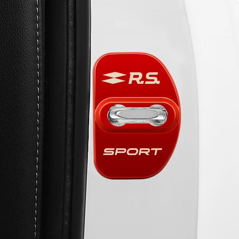 Автомобильный Стайлинг защитный чехол для дверного замка Renault Sport koleos duster megane 2 logan