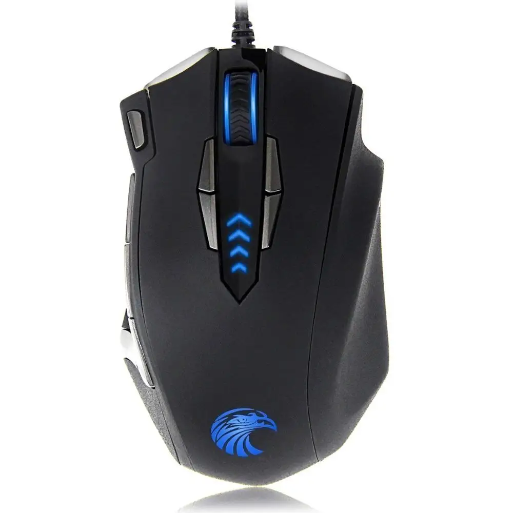 

Z7900 USB Wired Gaming Mouse Programmable Buttons RGB Backlit 4000 DPI Adjustable Comfortable Grip Mice with Tunable Weights