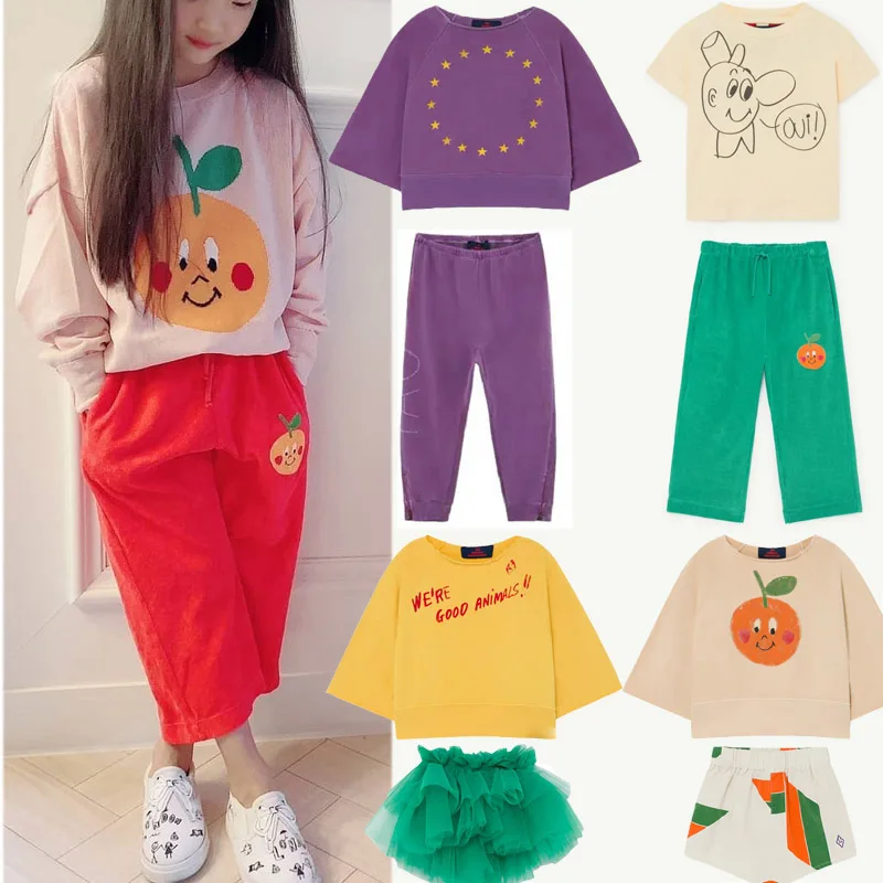 2020 Тао брендовая новая весенне летняя детская одежда комплекты пижам для