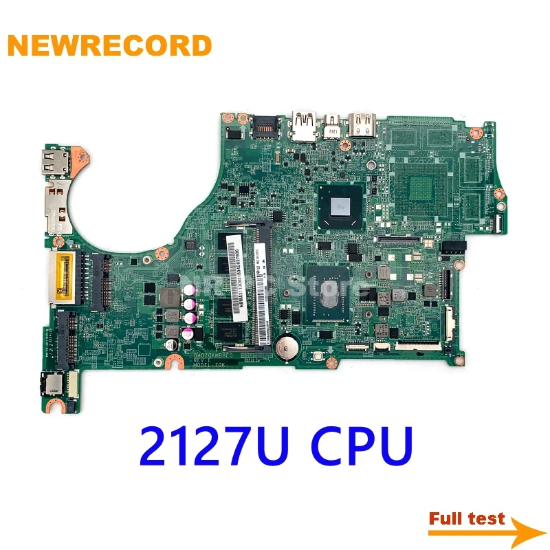 Новинка запись NBMA311009 DA0ZQKMB8E0 материнская плата для ноутбука Acer Aspire V5 472 572 2127U ЦП 4 Гб
