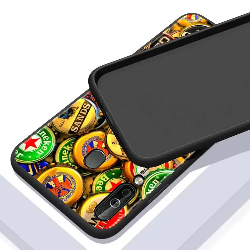 

Beers Alcohol Summer for Huawei P10 P20 Pro P30 P40 Y5 Y6 Y7 Y9 2019 Nova 7i 5T 5i 5 4e 4 3i 3e 3 Bright Black Phone Case
