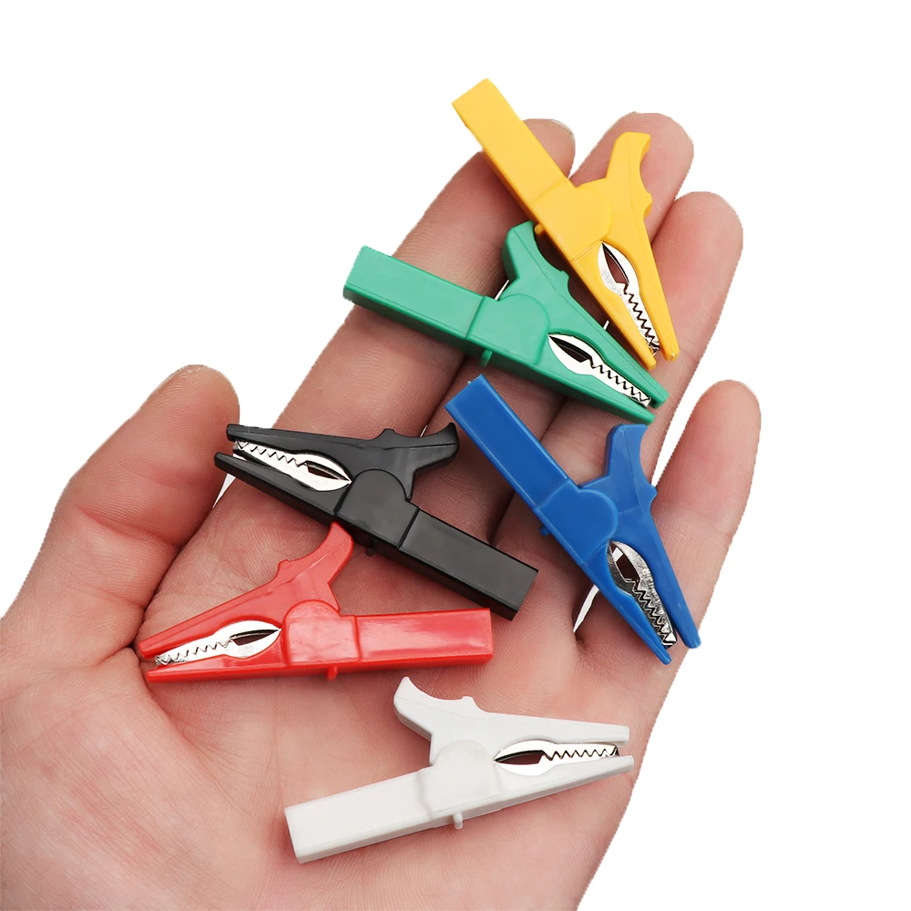 Зажим пластиковый изоляционный для мультиметра 55 мм 5 шт. | Спорт и развлечения