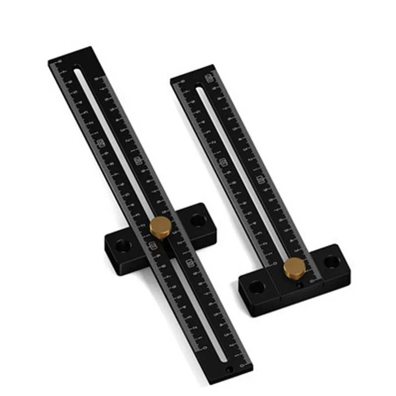 

Линейка для деревообработки из алюминиевого сплава, Т-образная, многофункциональная