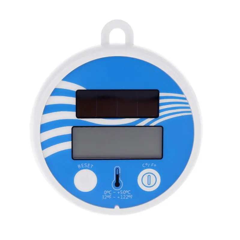 Цифровой плавающий Водонепроницаемый Солнечный термометр для бассейнов и спа с
