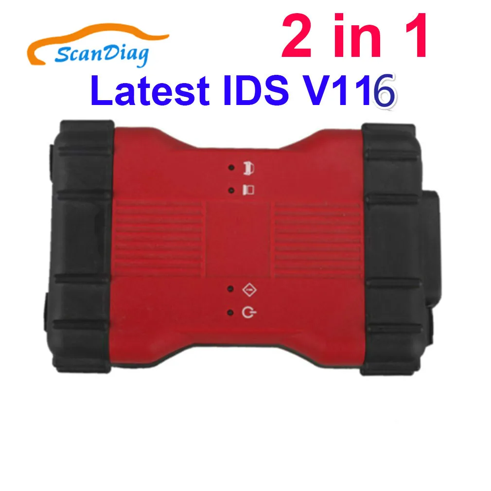 Новейший диагностический инструмент сканер IDS V116 VCM2 VCM II 2 в 1